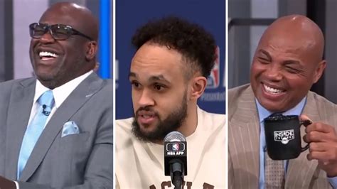 Another can't miss moment from <strong>Shaq</strong> and Chuck on Inside The NBA! ️ Subscribe, Like & Comment for More! ️-----🔎 Follow our Instagram: https://goo. . Shaq and charles barkley derrick white
